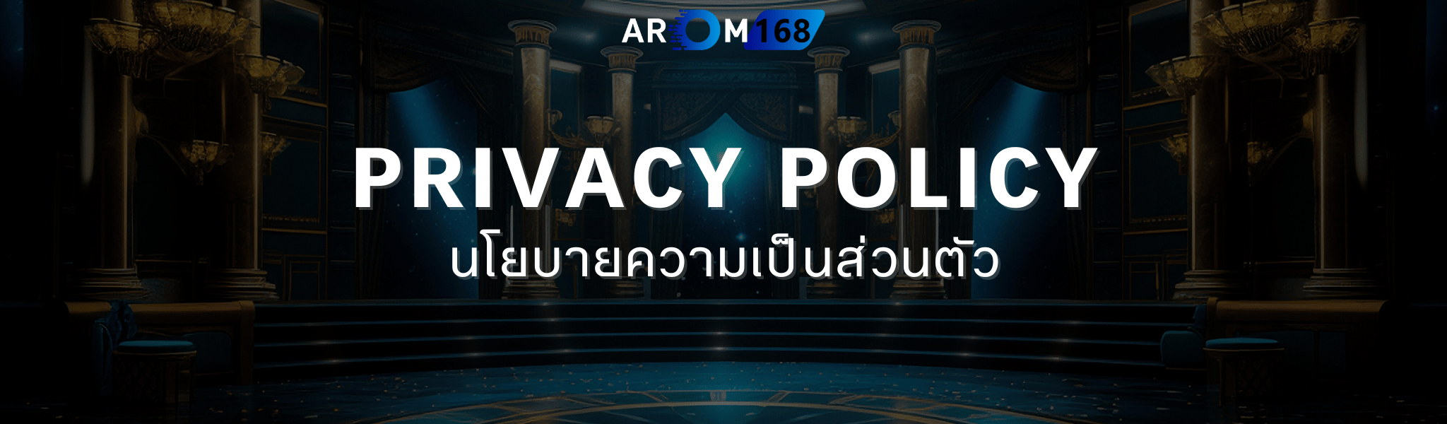 Privacy Policy - AROM168